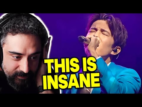 Arab Man Reacts to ADAGIO - DIMASH (From The Singer)