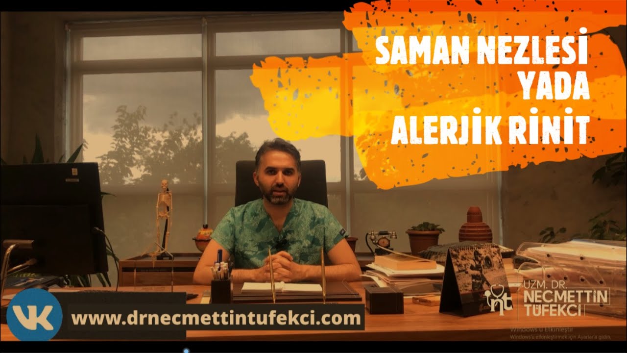 ALLERJİK RİNİT YADA SAMAN NEZLESİ NEDİR?