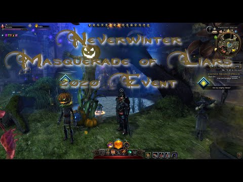 Neverwinter MMO Chronicles Masquerade of Liars 2020 Halloween Event