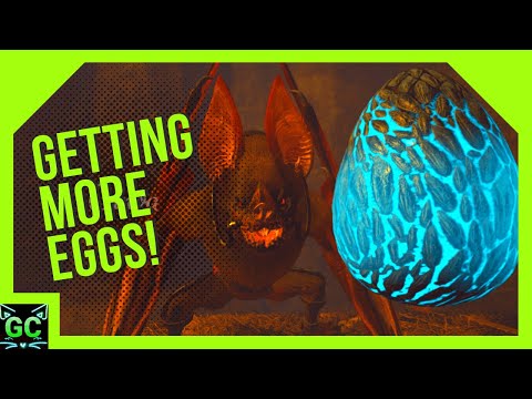 Using a Desmodus to Steal Lightning Wyvern Eggs EASY! Ep:11 (ARK Fjördur)
