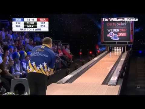 Stu Williams Bowling Release Slow Motion
