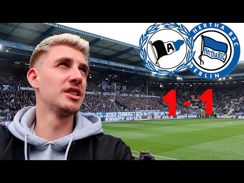 Arminia Bielefeld - Hertha BSC STADIONVLOG | ABSTIEGSKRIMI