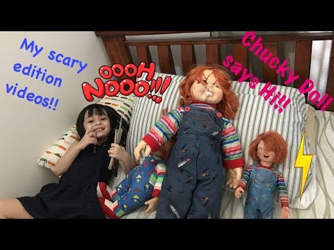 My NEW TOY DOLLS - RARE CHUCKY DOLL (SCARY TOYS EDITION) AMAZING TOYS