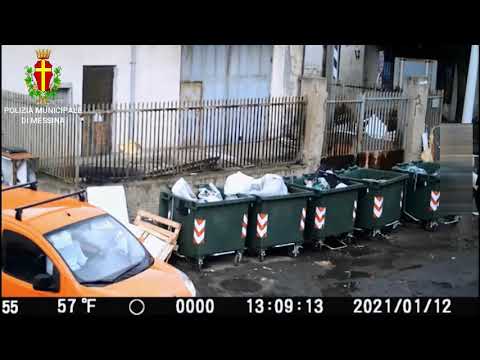 Polizia municipale Messina, gestione illecita rifiuti