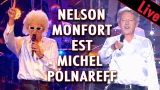 Nelson Monfort est Michel Polnareff et chante On ira tous au paradis / Live dans Ze Fiesta