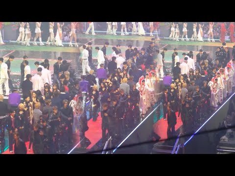 SBS Gayo Daejeon 2025 Kpop Ending Stage & Interactions StrayKids NCT Enhypen Aespa Ateez & More