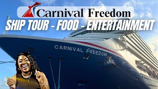 Carnival Freedom | Review, Walkthrough, Entertainment, and Food! WATCH BEFORE BOOKING