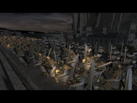 Third Age Reforged: The Forces of Sauron Strike Minas Tirith in a Night Attack