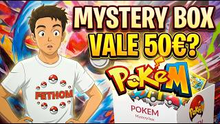 Apro una MYSTERY BOX POKÉMON da 50€: Ci ho guadagnato o perso? 💸 [@pokemelomystery ]