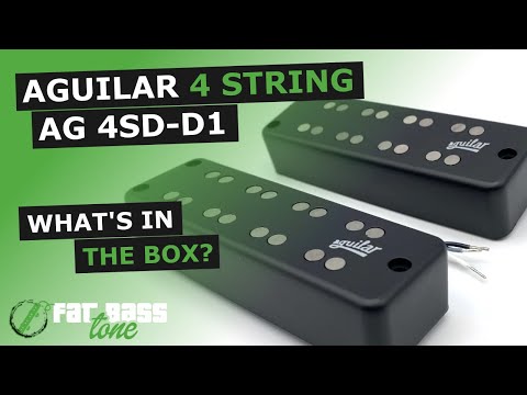 Aguilar AG 4SD-D1 Super Double (BC Shape) 4 String Bass Pickup Set image 6