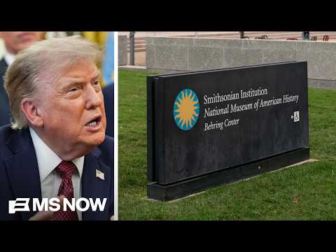 'DANGEROUS': Trump orders Smithsonian 'warning signs' in attempt to rewrite history