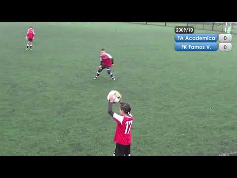 FSKS Pretpioniri 2009/2010 grupa C: FA Academica vs. FK Famos V.  1 poluvrijeme