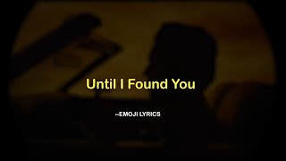 Stephen Sanchez - Until I Found You (Clean Lyrics)