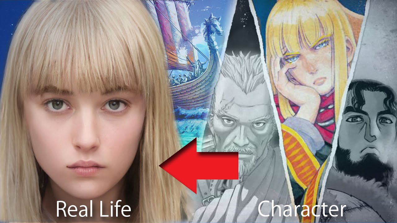 ヴィンランド・サガのキャラクターをAIで実写化してみた【祝 SEASON2】VINLAND SAGA Characters in real life
