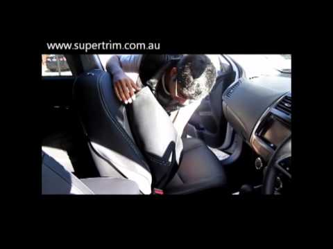 Supertrim - fitting the seat covers