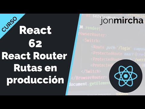 React Course: 62. React Router: The problem with routes in production 😱NO ONE TELLS YOU THIS🤯 - j...