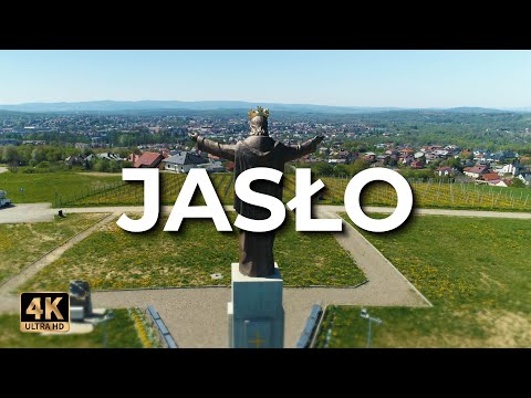 Jasło z lotu ptaka | LECE W MIASTO™ [4k]