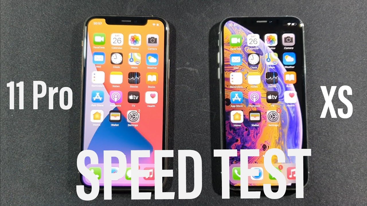 Iphone 11 Pro vs Iphone XS Speed Test