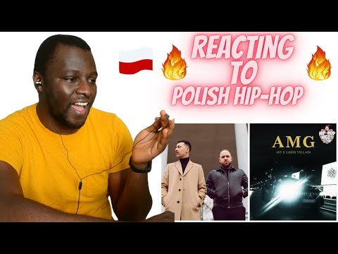 Avi x Louis Villain - AMG (POLISH HIPHOP REACTION) ZABREACTS!!!