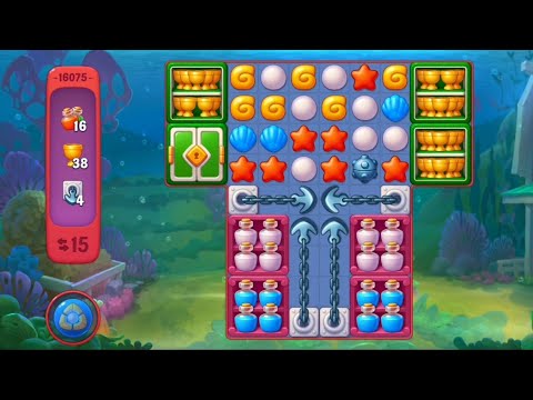 Fishdom 16075 Hard Level - NO 💣🧨💥