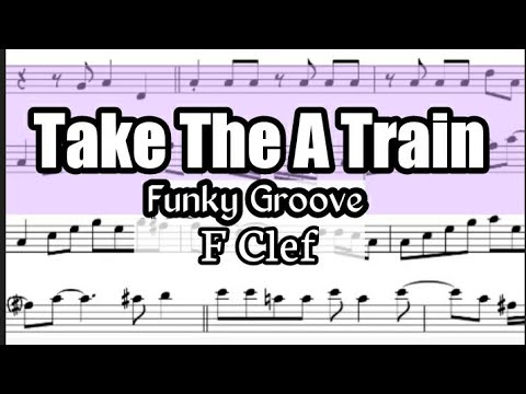 Take The A Train Cello Trombone Sheet Music Backing Track Play Along Partitura