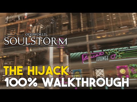 Oddworld Soulstorm The Hijack 100% Walkthrough (All Mudokon, Royal Jelly & Secret Areas)
