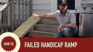 I Suck at Failing | Wiener Dog Handicap Ramp