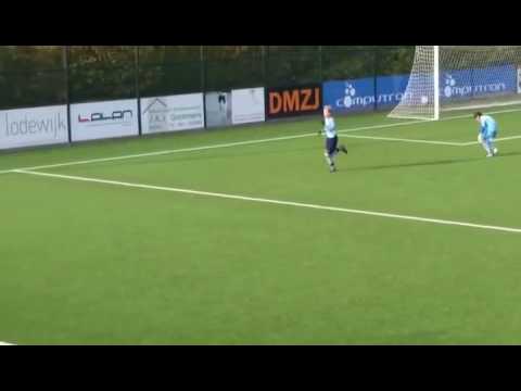 Lekkere Goal van Andy Visser (v.v. Dieren JO13-1)