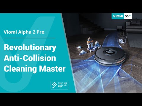 Viomi Alpha 2 Pro Robot Vacuum - Four Line Lasers for Obstacle Avoidance