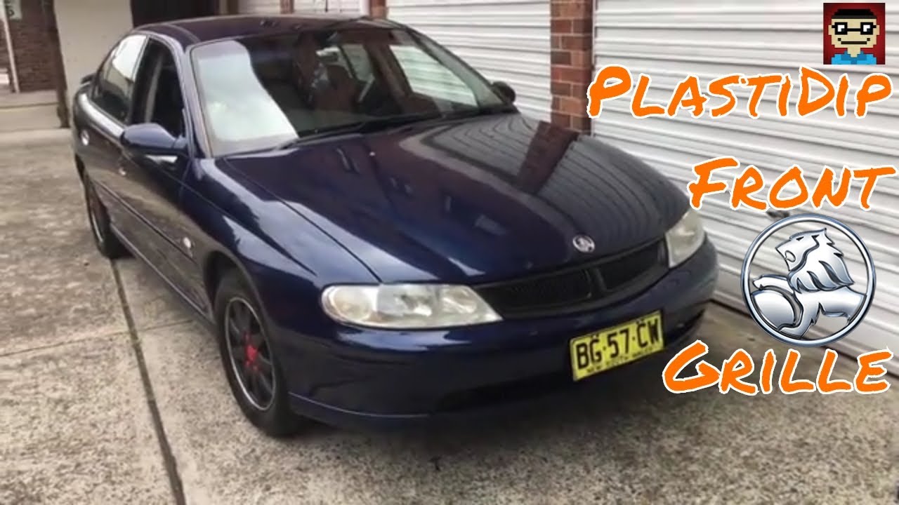 Holden Commodore VX - How To Plasti Dip Front Grille
