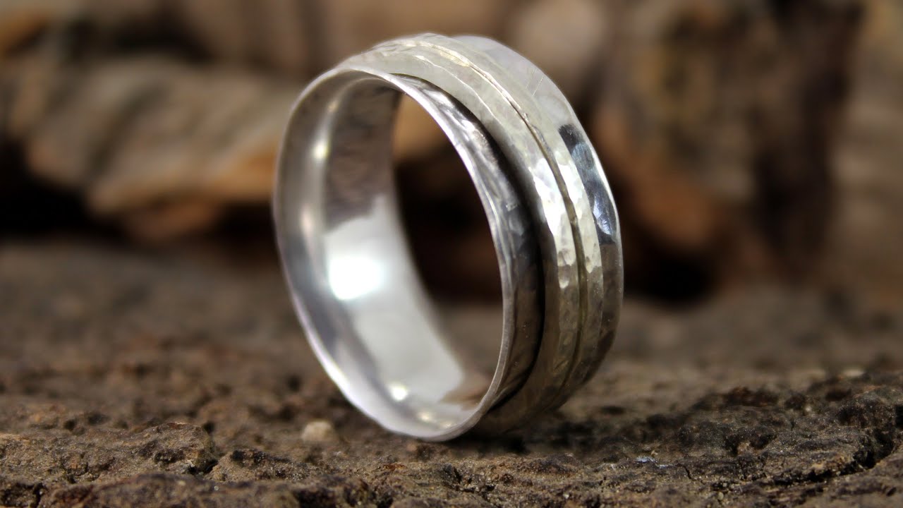Watch video How To Make Silver Spinner Rings (Silversmithing Basics) Now How To Make Silver Spinner Rings (Silversmithing Basics)