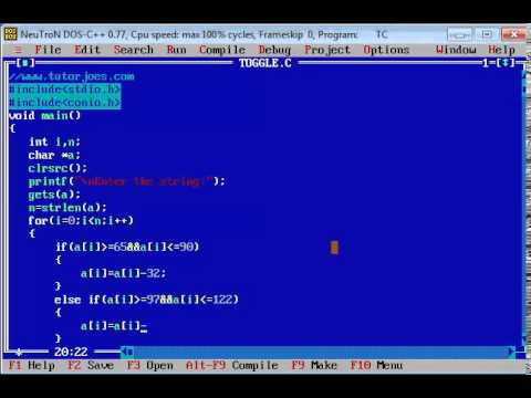 Basic Program In C In Tamil