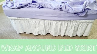 Wrap Around Bed Skirt 12, 16, 18 inch Drop Review | Biscaynebay Review