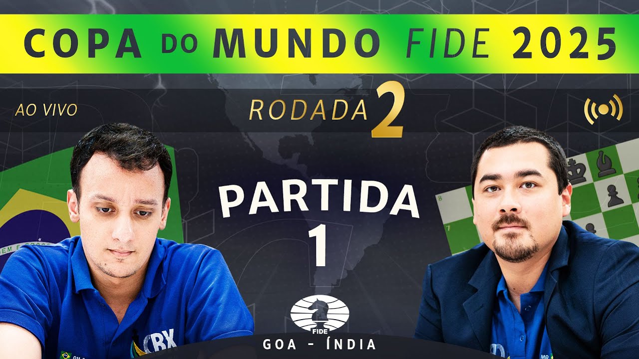 SUPI E FIER ESCREVEM A HISTÓRIA!!!!!!! COPA DO MUNDO FIDE 2025 AO VIVO!