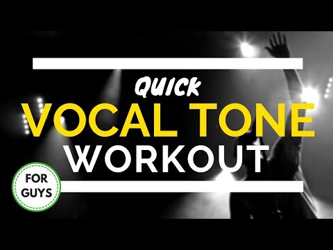 Daily Vocal Tone Exercises for Guys | Improve Your Singing Tone Fast!