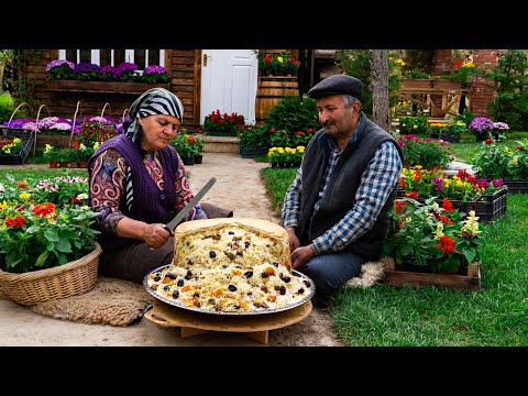 Beef & Pumpkin Shakh Pilaf | Rustic Village Style Recipe