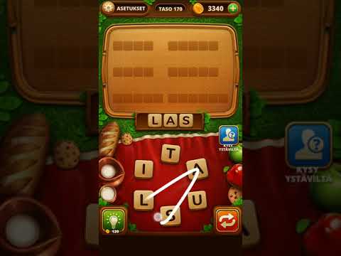 Sanapala Taso 161 - 180 Vastauksi