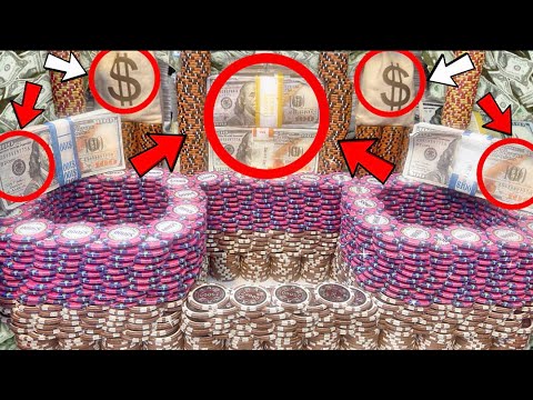 🤯 Wir haben einen Münzschieber mit dem größten Pokerchip-Schloss der Welt gefunden! Unglaublich, ...