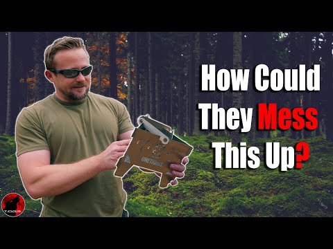 They Forgot Something - Weird Wood Burning Stove From OneTigris - OneTigris Titanium Mini Wood Stove