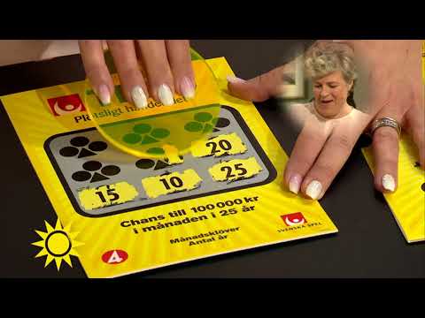 Trissvinst i miljonklassen "Fantastiskt roligt!" - Nyhetsmorgon (TV4)
