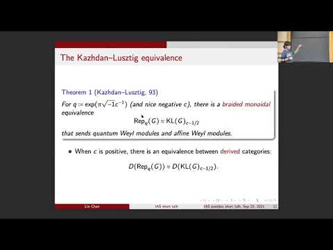 Representations of affine Lie algebras vs quantum groups: fusion, factorization and E_2...- Lin Chen
