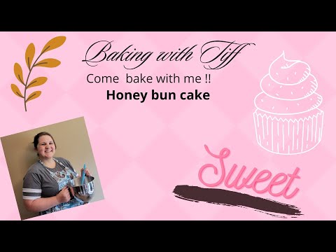 honey bun cake  Baking with Tiff