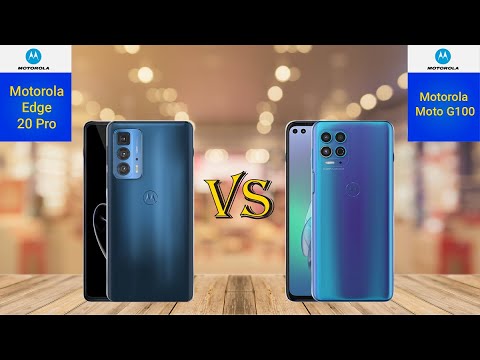 Motorola Edge 20 Pro vs Motorola Moto G100 I Snapdragon 870