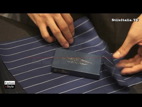"Italian Gentleman" - "Vitale Barberis Canonico" & Toraya - "Italian Fashion" & Craftsmanship