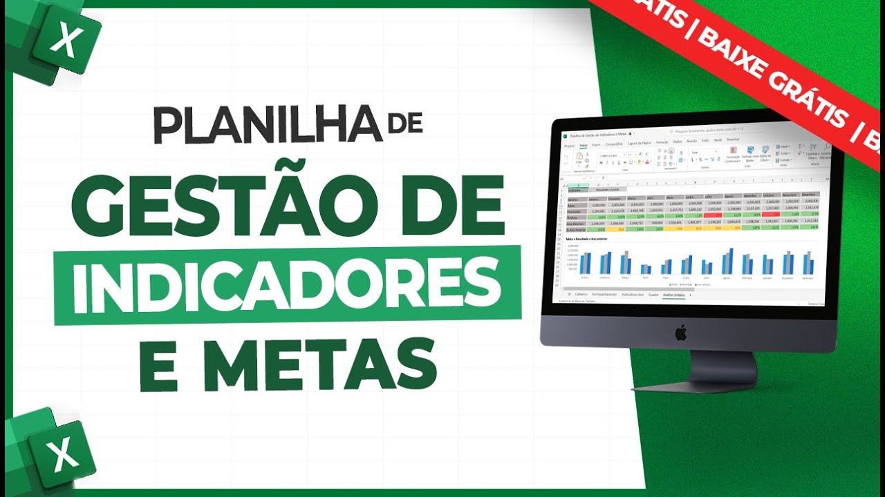 Planilha de Gestão de Indicadores e Metas no Excel [Baixe Grátis]