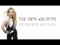 Avril Lavigne - Smile (Lyrics) New Song 2011 