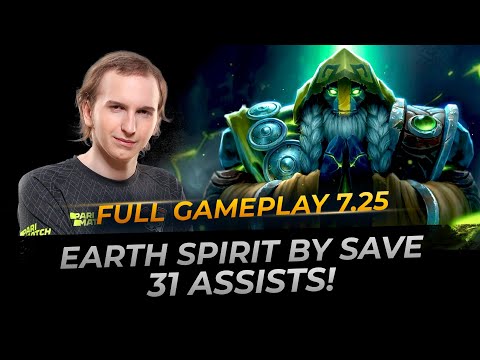 Earth Spirit by Save - Dota 2 Replay Full Gameplay