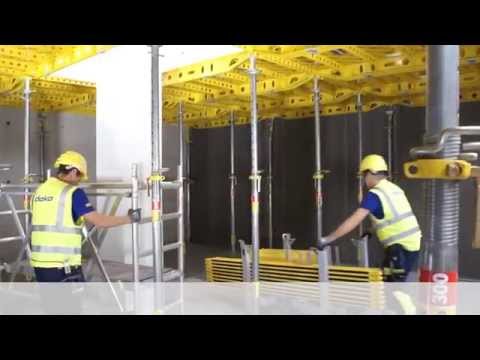 Element-Deckenschalung Dokadek 30 - Ausgleich bei Betonstützen (Ausgleichsträger) [DE]