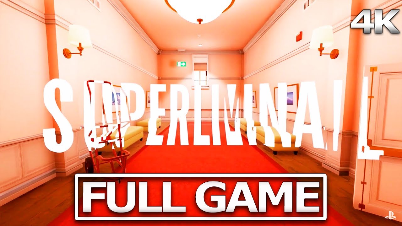 SUPERLIMINAL Full Gameplay Walkthrough / No Commentary【FULL GAME】 4K 60FPS Ultra HD