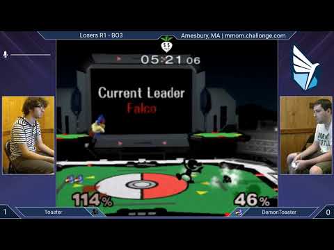 MMOM161 SSBM - Toaster (Falcon, G&W) vs. DemonToaster (Falco) - Melee LR1
